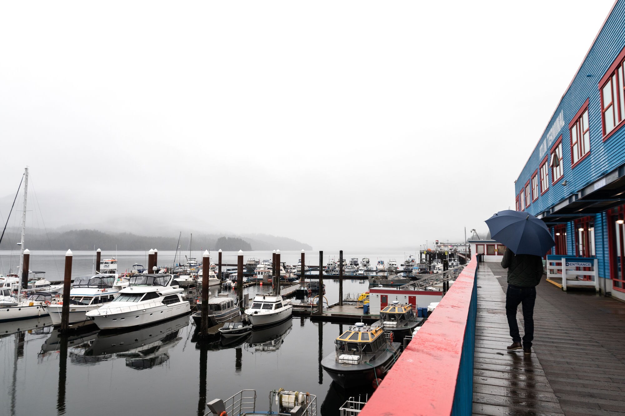 Exploring Cow Bay and walking along the Atlin Terminal Boardwalk in Prince Rupert