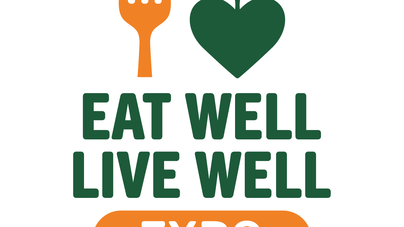 Eat Well Live Well Logo Stacked