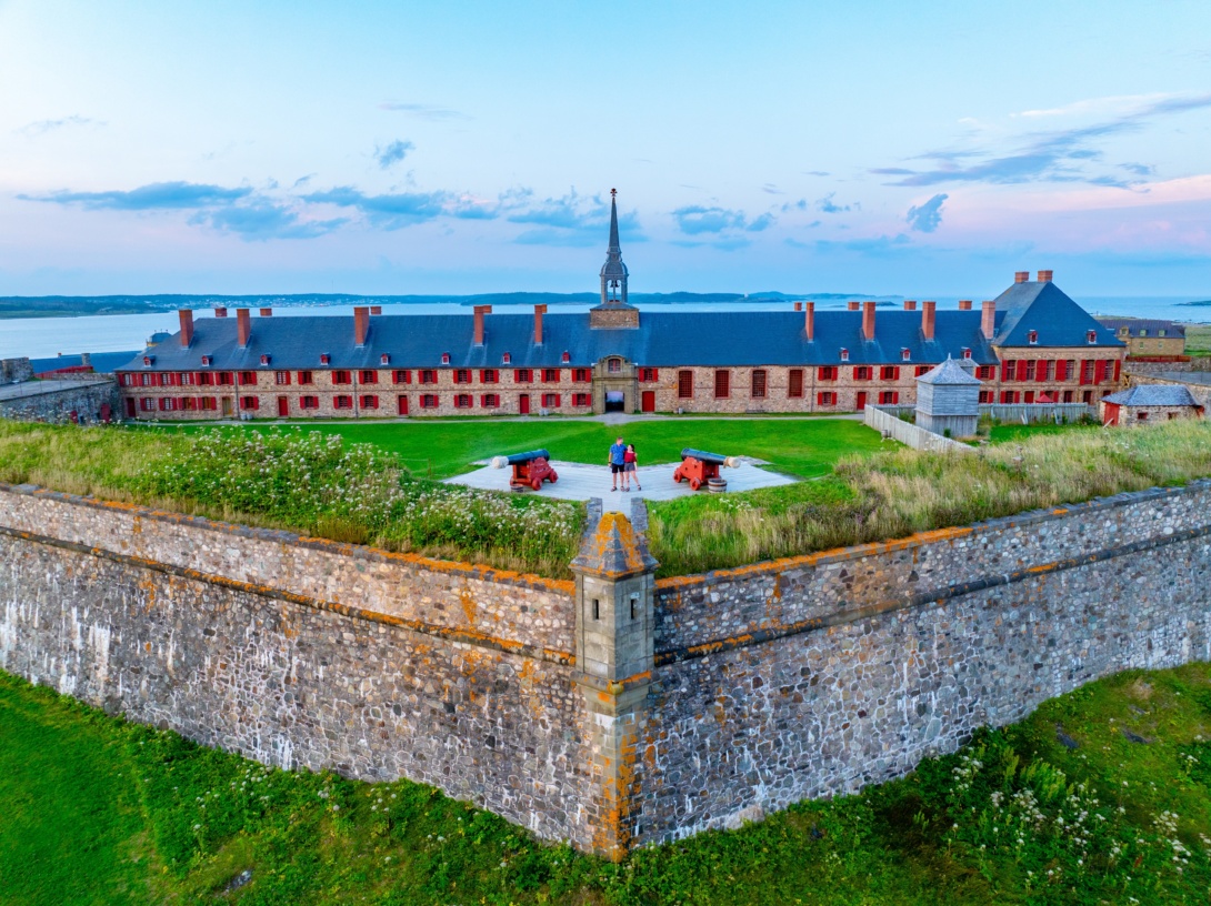 Copy of FOL Kings Bastion cannons terre plein aerial DJI 0773 Tourism Nova Scotia Davey and Sky Parks Canada 2024