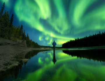 Paul Zizka Alexandra Falls Summer Aurora September 2018